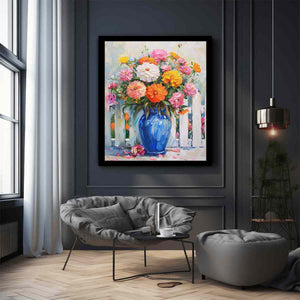 Vase Of Flowers  Painting