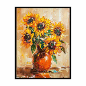 Vase Of Flowers  Canvas Print