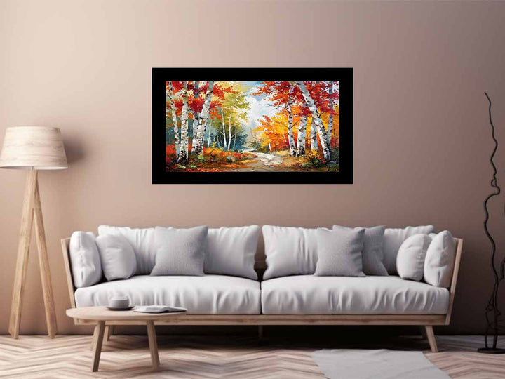 Autumn Forest Painting