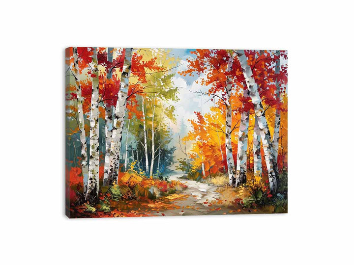 Autumn Forest Painting