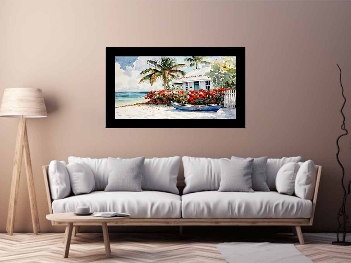 Beach House Painting