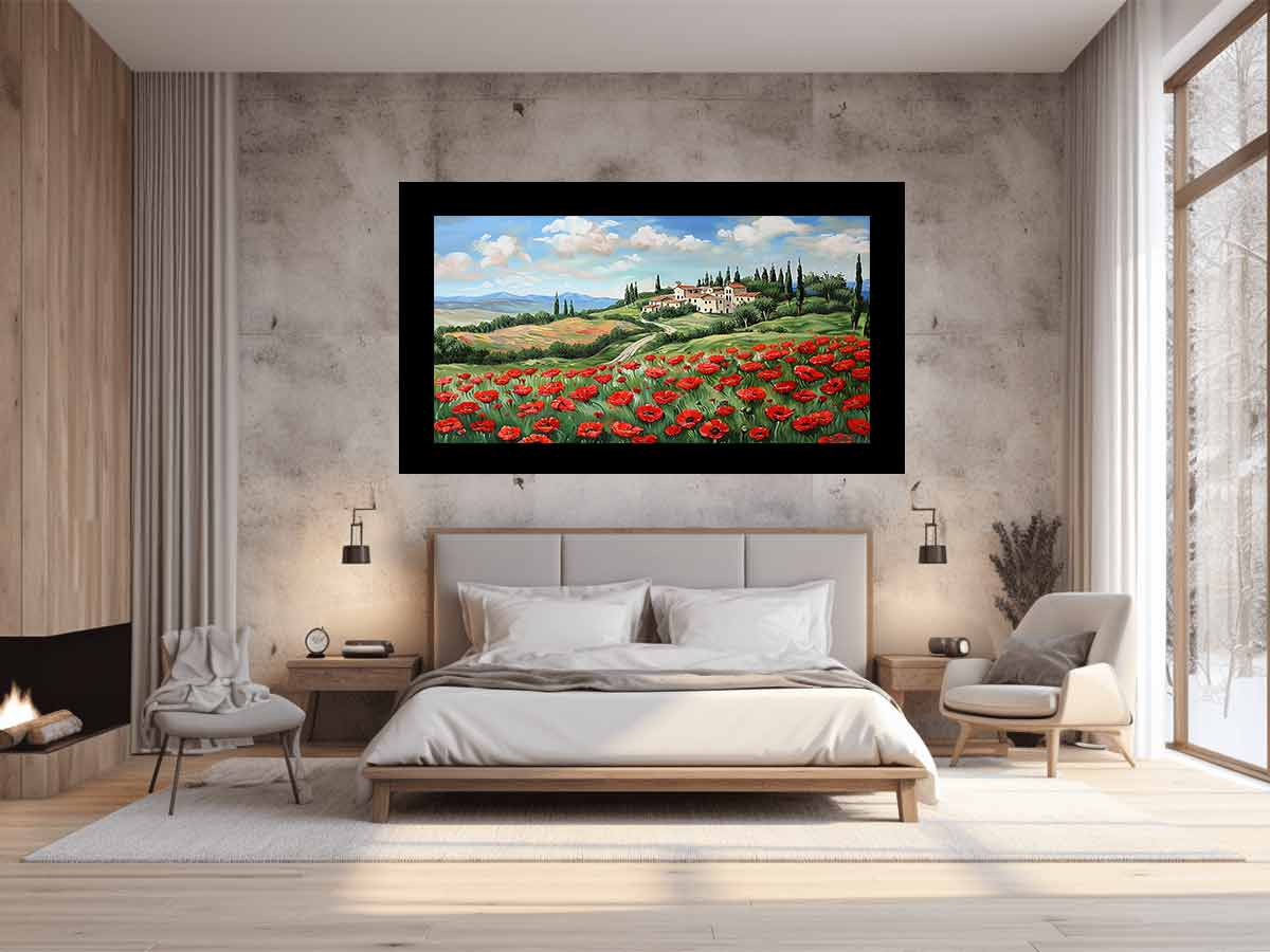 Poppies  House Painting