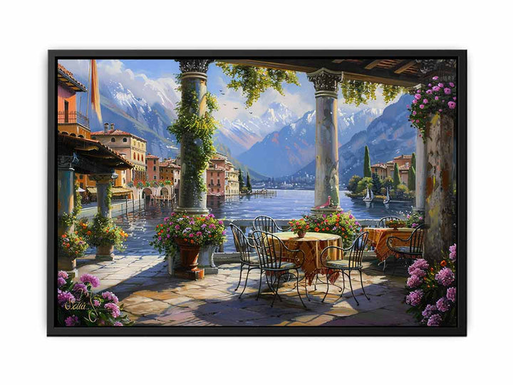 Lake House  Canvas Print