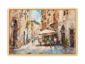 Itlay Street  Streched canvas