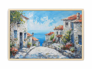 Beach side living  Art Print