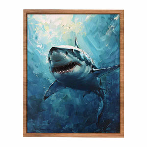 Shark Painting  Poster