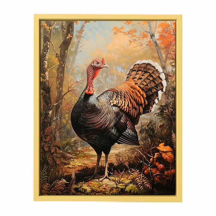 Turkey Painting  Streched canvas