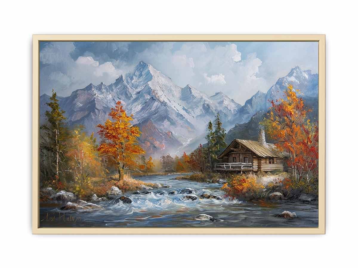 Autumn landscape  Art Print