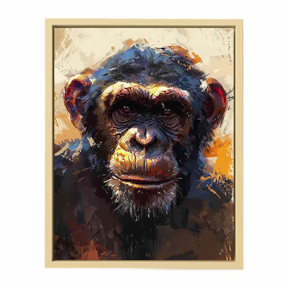 Ape Painting  Art Print