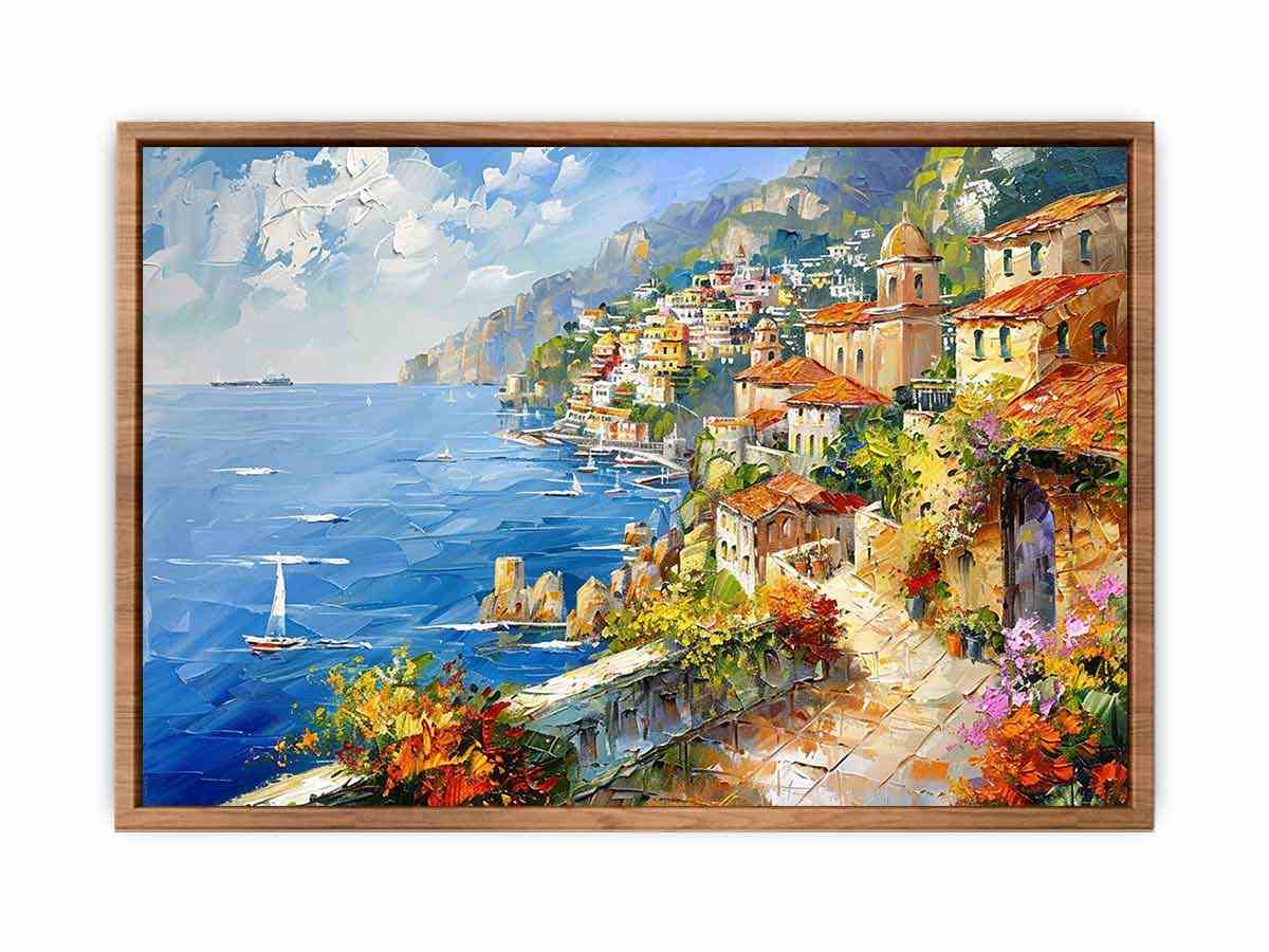 Mediterranean Beach Poster