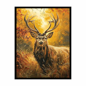 Deer Painting   Canvas Print