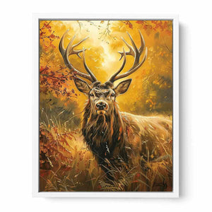 Deer Painting  Framed Print