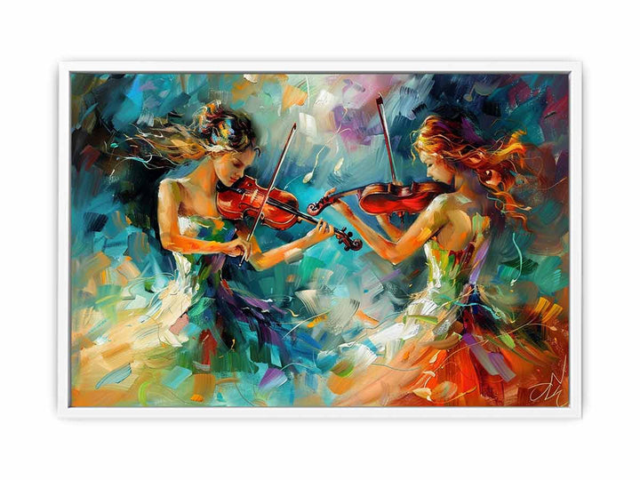 Muisc In Sync Framed Print