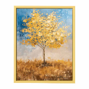 Gold Tree Painting  Streched canvas