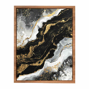 Black Gold Art  Poster