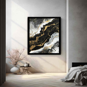 Black Gold Art  Painting