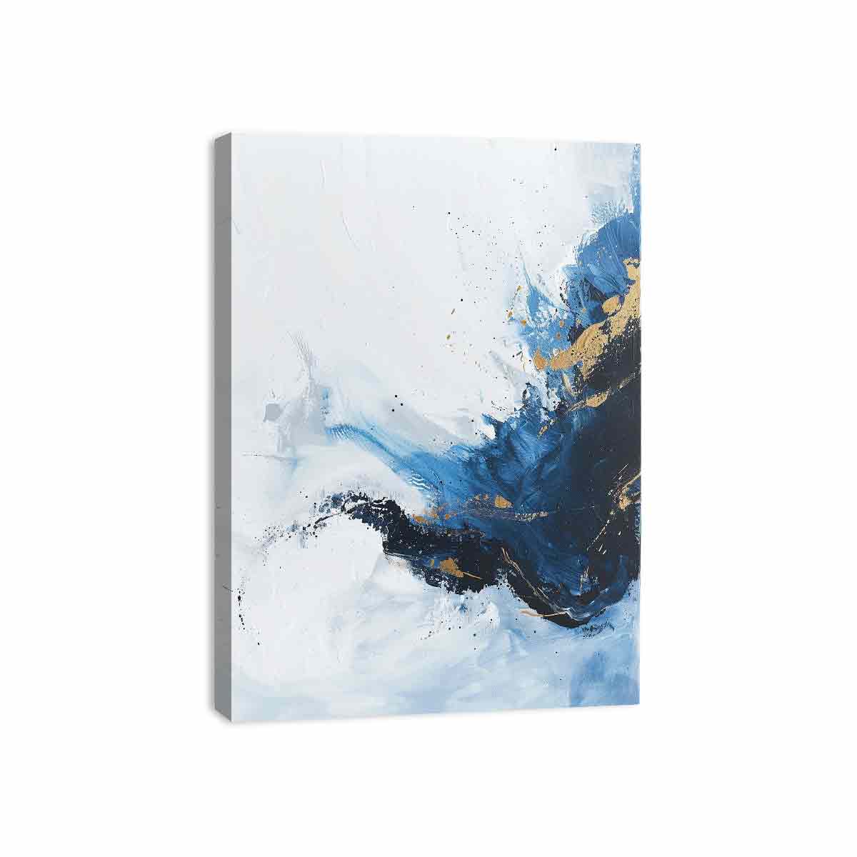 Blue Gold Art  Painting
