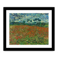 Poppy Field By Vincent Van Gogh Framed Print