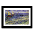 Boats Painting by Van Gogh Framed Print
