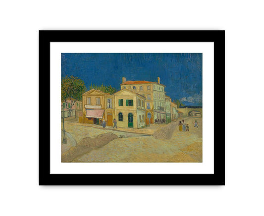 The Yellow House By Van Gogh Framed Print