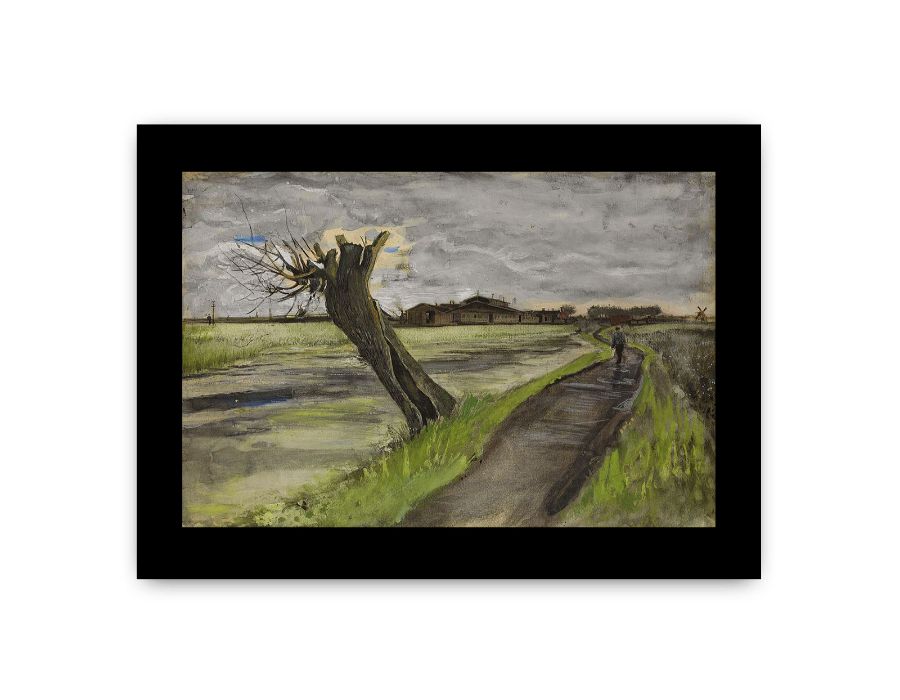 Pollard Willow By Van Gogh Framed Print