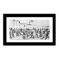 Sand Diggers in Dekkersduin near The Hague Framed Print
