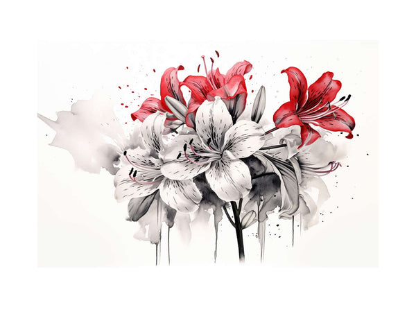 Amaryllis Floral Art