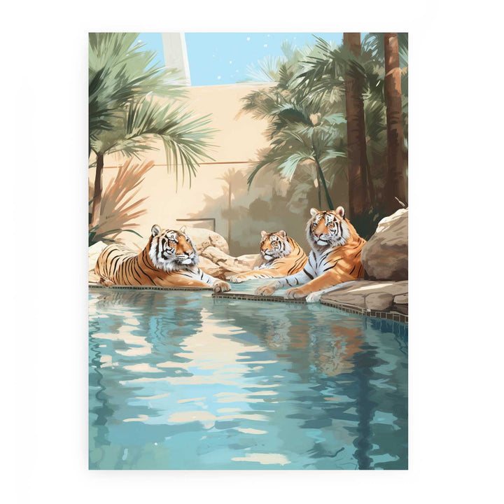 Pool Side Tigers