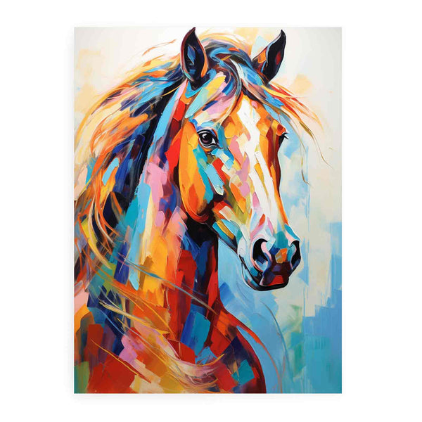 Horse Modern Art Painting 